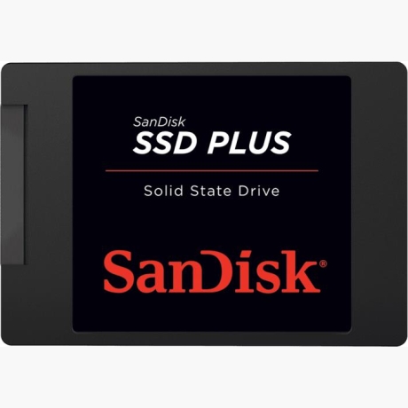 SSD|SANDISK BY WESTERN DIGITAL|SSD PLUS|2TB|SATA 3.0|Write speed 450 MBytes/sec|Read speed 545 MBytes/sec|2,5"|SDSSDA-2T00-G26
