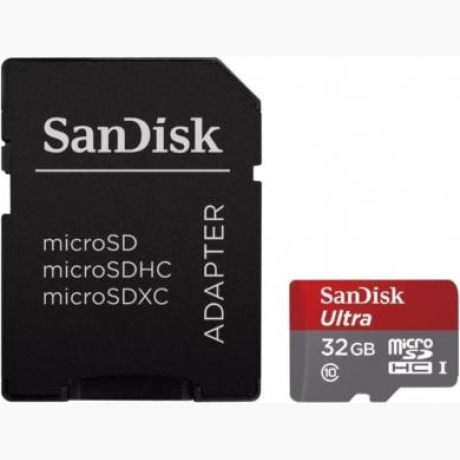 MEMORY MICRO SDHC 32GB UHS-I/SDSQUNR-032G-GN3MA SANDISK