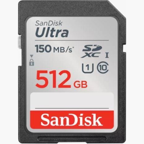 MEMORY SDXC 512GB UHS-I/SDSDUNC-512G-GN6IN SANDISK