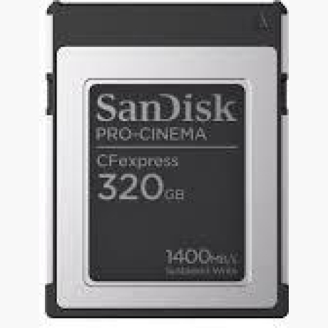 MEMORY COMPACT FLASH 320GB/SDCFEC-320G-GN4NN SANDISK