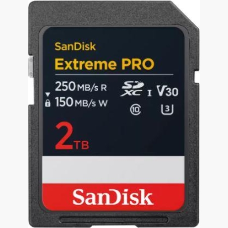 MEMORY SDXC 2TB UHS-1/SDSDXXD-2T00-GN4IN SANDISK
