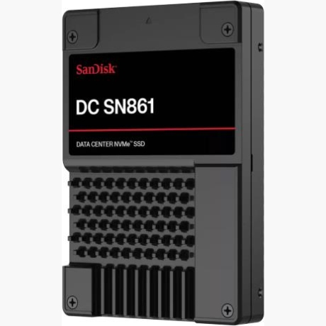 SSD|SANDISK|DC SN861|7.68TB|U.2|PCIe Gen5|SDS6BA176PSP9X30TS2527