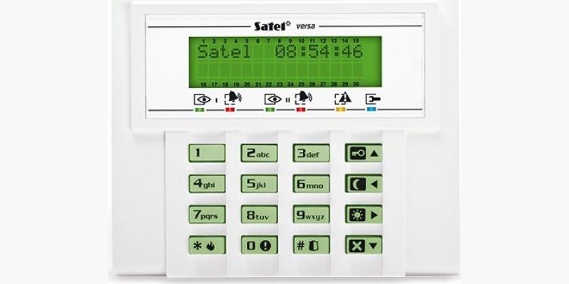 KEYPAD LCD /VERSA GREEN/VERSA-LCD-GR SATEL