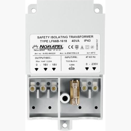 TRANSFORMER 230V/18V DC 40VA/TR40VA SATEL