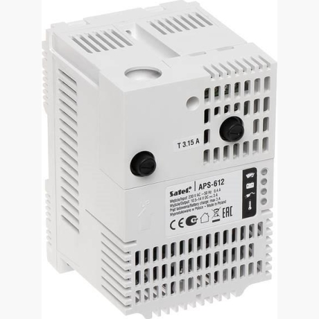 POWER SUPPLY 12VDC 6A DIN/APS-612 SATEL