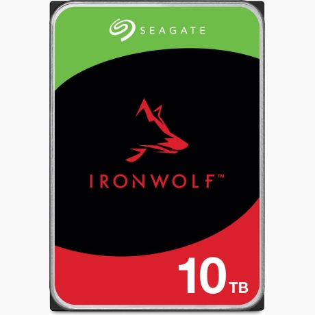 HDD|SEAGATE|IronWolf|10TB|SATA 3.0|256 MB|7200 rpm|3,5"|ST10000VN000