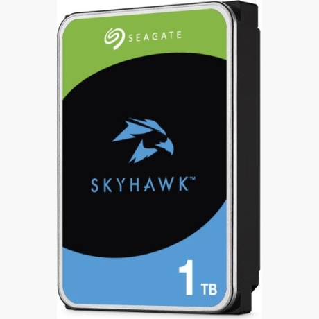 HDD|SEAGATE|SkyHawk|1TB|SATA|256 MB|5400 rpm|Discs/Heads 1/2|3,5"|ST1000VX013
