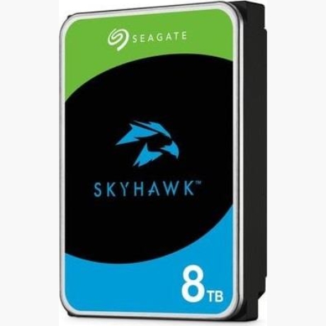HDD|SEAGATE|SkyHawk|8TB|SATA|256 MB|5400 rpm|Discs/Heads 4/8|3,5"|ST8000VX010