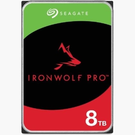 HDD|SEAGATE|IronWolf Pro|8TB|SATA|256 MB|7200 rpm|3,5"|ST8000NT001