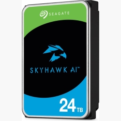HDD|SEAGATE|SkyHawk AI|24TB|256 MB|7200 rpm|Discs/Heads 10/20|3,5"|ST24000VE002