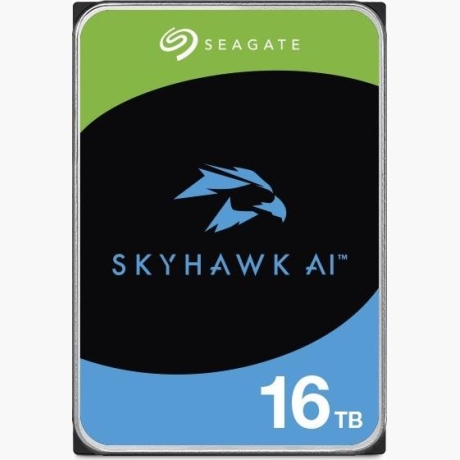 HDD|SEAGATE|SkyHawk|16TB|SATA 3.0|512 MB|7200 rpm|3,5"|ST16000VE004