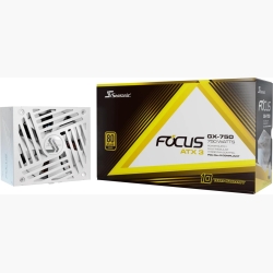 Power Supply|SEASONIC|FOCUS GX White ATX 3 (2024)|750 Watts|Efficiency 80 PLUS GOLD|MTBF 100000 hours|FOCUS-GX-750-V4-WHITE