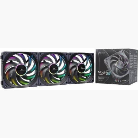CASE FAN 120MM ARGB/3-PACK MAGFLOW-ARGB-3 SEASONIC