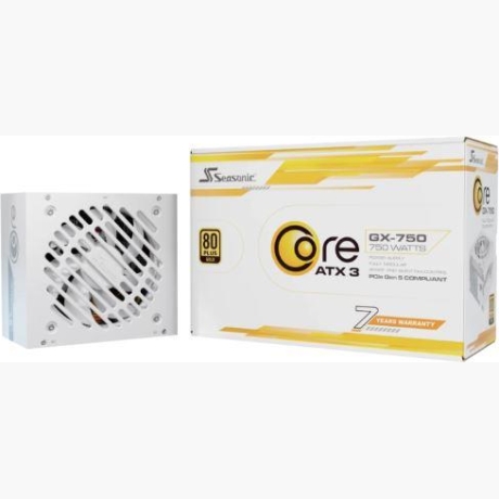 Power Supply|SEASONIC|CORE GX White|ATX|750 W|SRP-CGX751-A5A32SF-W
