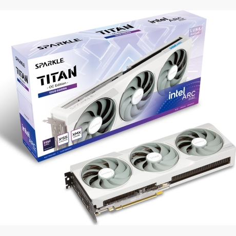 Graphics Card|SPARKLE|Intel Arc B580|12 GB|GDDR6|192 bit|PCIE 4.0 8x|Active|SB580TW-12GOC