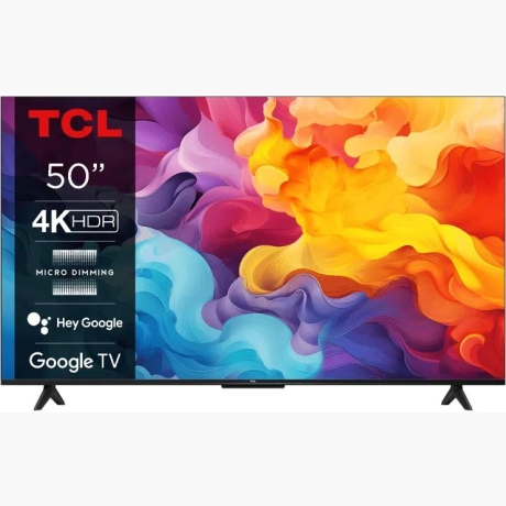TV Set|TCL|50"|4K/Smart|3840x2160|Wireless LAN|Bluetooth|Google TV|50V6B