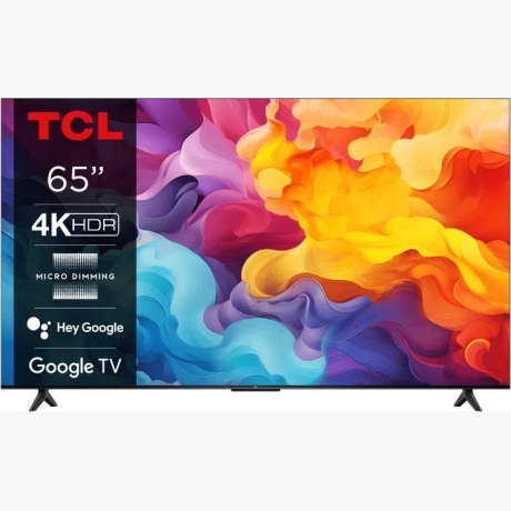 TV Set|TCL|65"|4K/Smart|3840x2160|Wireless LAN|Bluetooth|Google TV|65V6B