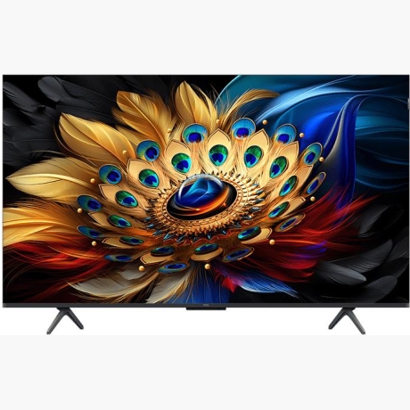 TV Set|TCL|50"|4K/Smart|QLED|3840x2160|Wireless LAN|Bluetooth|Google TV|Black|50C655