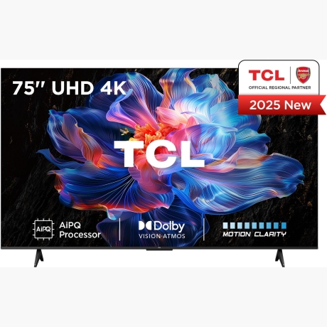 TV Set|TCL|75 "|4K Ultra HD|3840 x 2160 pixels|Flat|16:9|DLED|75V6C