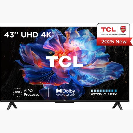 TV Set|TCL|43 "|4K Ultra HD|3840 x 2160 pixels|Flat|16:9|DLED|43V6C