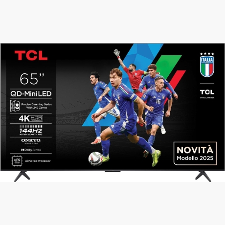 TV Set|TCL|65 "|4K Ultra HD|3840 x 2160 pixels|Flat|16:9|QD-Mini LED|65Q6C