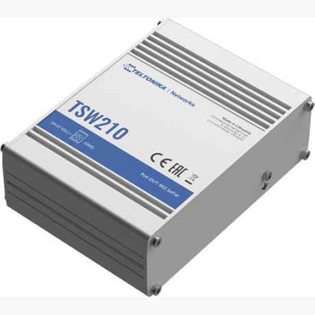 Switch|TELTONIKA|TSW210|8x10Base-T / 100Base-TX / 1000Base-T|2xSFP|TSW210