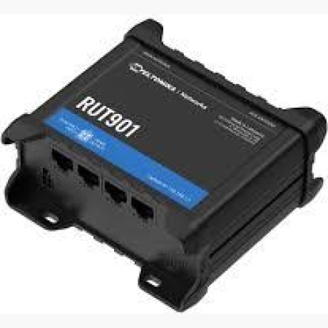 Wireless Router|TELTONIKA|Wireless Router|IEEE 802.11b|IEEE 802.11g|IEEE 802.11n|3x10/100M|LAN WAN ports 1|4G|RUT901