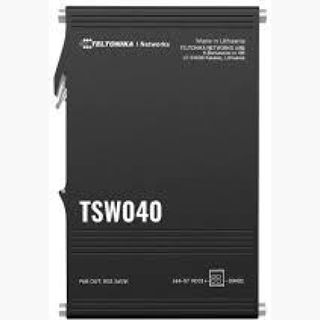 Switch|TELTONIKA|TSW040|8xRJ45|PoE+ ports 8|240 Watts|TSW040