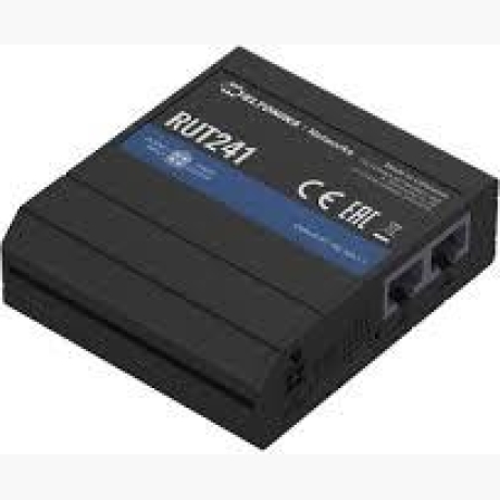 Wireless Router|TELTONIKA|Wireless Router|1x10/100M|LAN  WAN ports 1|RUT241