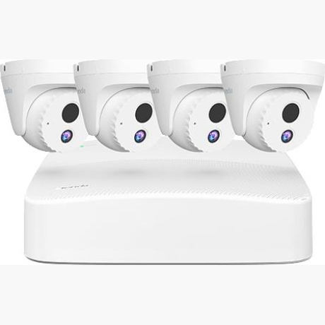 WRL CAMERA 4MP SECURITY KIT/POE HD K4P-4CR TENDA