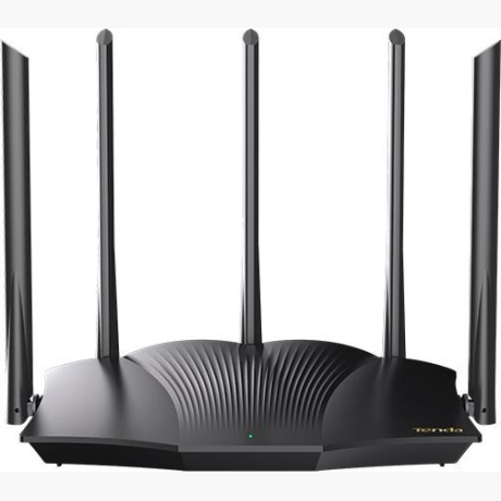 Wireless Router|TENDA|Router|3000 Mbps|IEEE 802.3|IEEE 802.3ab|IEEE 802.3u|IEEE 802.11a|IEEE 802.11 b/g|IEEE 802.11n|IEEE 802.11ac|IEEE 802.11ax|3x10/100/1000M|1x10/100/1000M|Number of antennas 5|TX12PRO