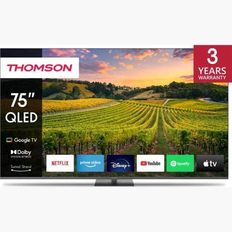 TV Set|THOMSON|75 "|4K Ultra HD|3840 x 2160 pixels|Flat|16:9|QLED|75QG5C14