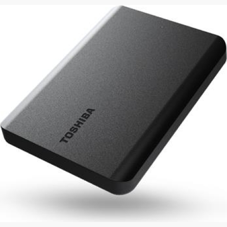 External HDD|TOSHIBA|Canvio Basics 2022|HDTB510EK3AA|1TB|USB 3.2|Colour Black|HDTB510EK3AA