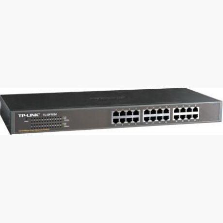 Switch|TP-LINK|Rack|24x10Base-T / 100Base-TX|TL-SF1024