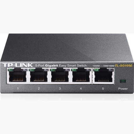Switch|TP-LINK|5x10Base-T / 100Base-TX / 1000Base-T|TL-SG105E