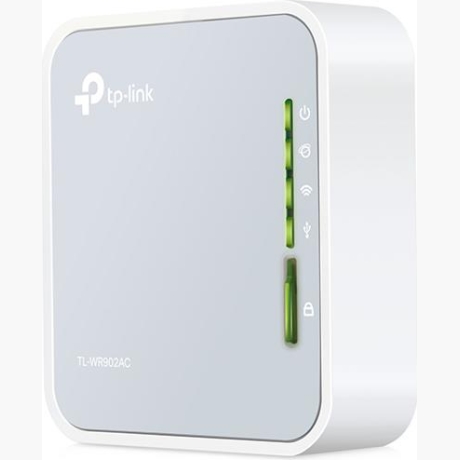 Wireless Router|TP-LINK|Wireless Router|733 Mbps|IEEE 802.11a|IEEE 802.11 b/g|IEEE 802.11n|IEEE 802.11ac|USB 2.0|1x10/100M|TL-WR902AC