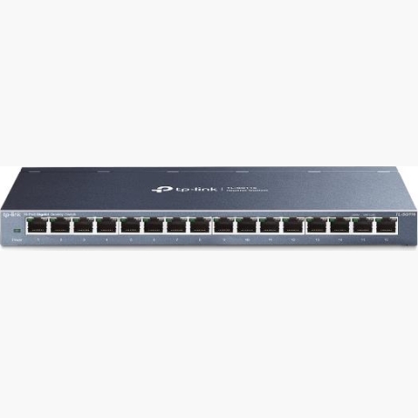 Switch|TP-LINK|Desktop/pedestal|16x10Base-T / 100Base-TX / 1000Base-T|TL-SG116