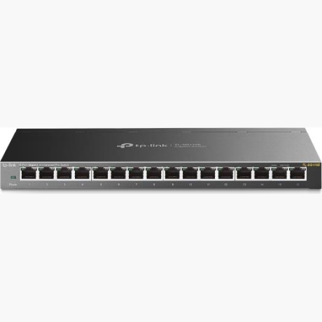 Switch|TP-LINK|Desktop/pedestal|16x10Base-T / 100Base-TX / 1000Base-T|TL-SG116E