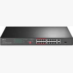 Switch|TP-LINK|Desktop/pedestal|16x10Base-T / 100Base-TX|PoE+ ports 16|TL-SL1218P
