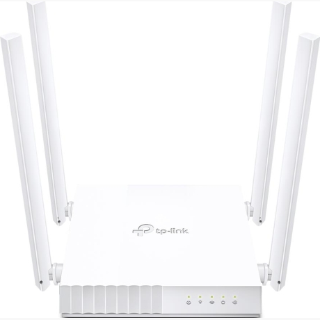 Wireless Router|TP-LINK|750 Mbps|1 WAN|4x10/100M|Number of antennas 4|ARCHERC24