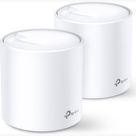 Wireless Router|TP-LINK|Wireless Router|2-pack|1800 Mbps|Mesh|IEEE 802.11a|IEEE 802.11n|IEEE 802.11ac|IEEE 802.11ax|DECOX20(2-PACK)