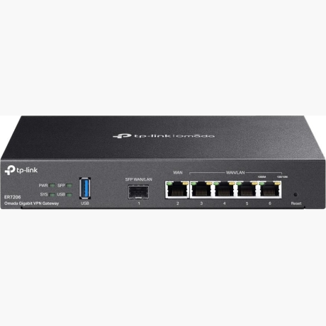 NET ROUTER 1000M 5PORT VPN/OMADA ER7206 TP-LINK