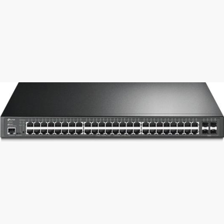 Switch|TP-LINK|Omada|TL-SG3452P|Type L2+|48x10Base-T / 100Base-TX / 1000Base-T|4xSFP|1xRJ45|1|PoE+ ports 48|384 Watts|TL-SG3452P