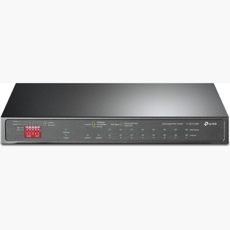 Switch|TP-LINK|1xSFP|PoE+ ports 8|TL-SG1210MP