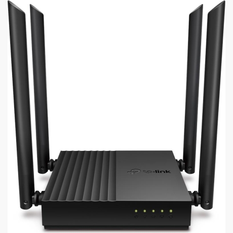 Wireless Router|TP-LINK|Wireless Router|1200 Mbps|1 WAN|4x10/100/1000M|ARCHERA64