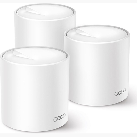 Wireless Router|TP-LINK|Wireless Router|3-pack|2900 Mbps|Mesh|Wi-Fi 6|3x10/100/1000M|Number of antennas 2|DECOX50(3-PACK)