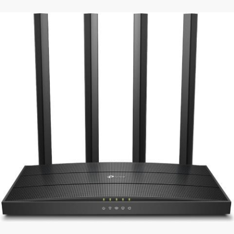 Wireless Router|TP-LINK|Wireless Router|1200 Mbps|Wi-Fi 5|1 WAN|4x10/100/1000M|Number of antennas 4|ARCHERC6