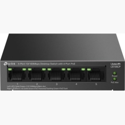 Switch|TP-LINK|LS105LP|Desktop/pedestal|5x10Base-T / 100Base-TX|PoE ports 4|LS105LP