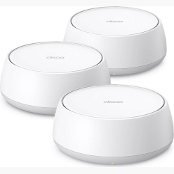 Wireless Router|TP-LINK|Wireless Router|3-pack|3600 Mbps|Mesh|LAN  WAN ports 2|Number of antennas 4|DECOBE25(3-PACK)