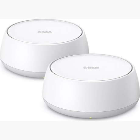 Wireless Router|TP-LINK|Wireless Router|2-pack|3600 Mbps|Mesh|LAN  WAN ports 2|Number of antennas 4|DECOBE25(2-PACK)